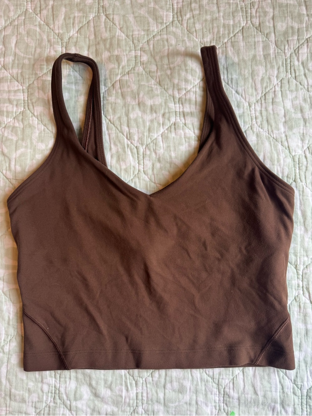 Lululemon Align Crop Tank (4) in Brown/Java(?)